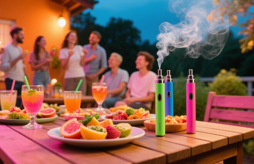 Radość Dzielenia Się Smakami E-papierosów na Przyjacielskich Spotkaniach